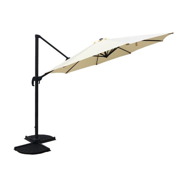 Umbrelă de soare crem 300x300 cm Deluxe – Garden Pleasure