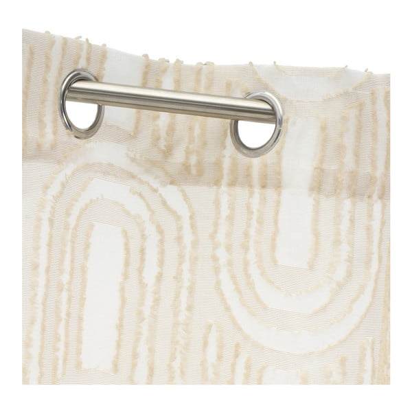 Perdea bej 140x260 cm Relief Arch – Casa Selección-image-4
