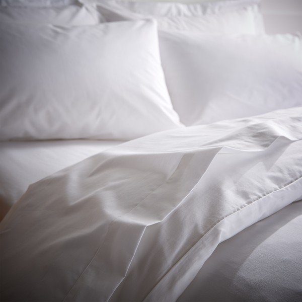 Lenjerie de pat albă din amestec de tencel pentru pat dublu, extinsă 230x220 cm Temperature Controlling TENCEL™ – Bianca-image-2