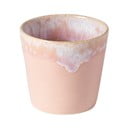 Ceașcă albă/roz din gresie 210 ml Grespresso – Costa Nova