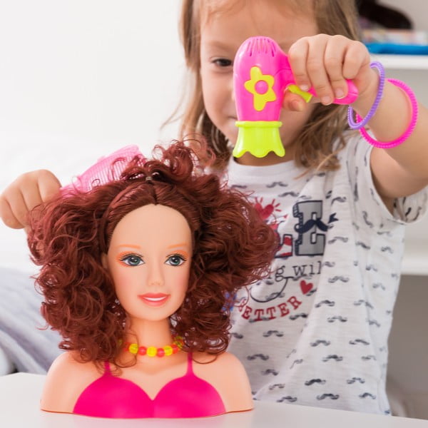 Păpușă cu accesorii pentru coafat InnovaGoods Doll For Hairstyling