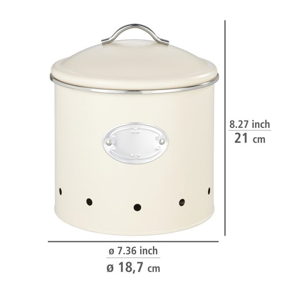 Recipient din metal pentru alimente/pentru cartofi Nero – Wenko-image-4