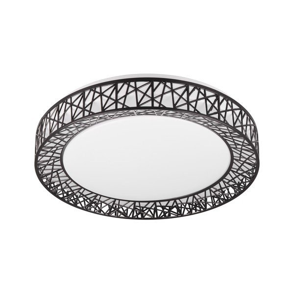 Plafonieră neagră LED ø 48 cm Cluster – Reality-image-4