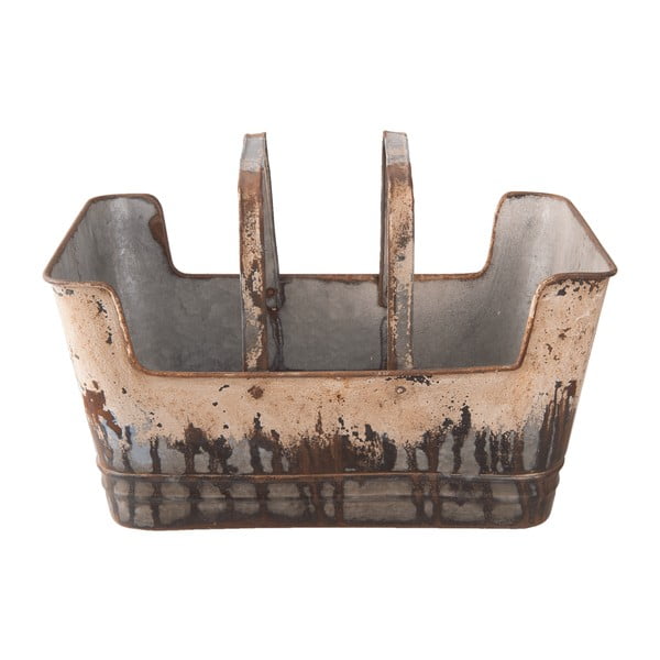 Coș din metal pentru ghivecele cu flori Clayre & Eef Henri