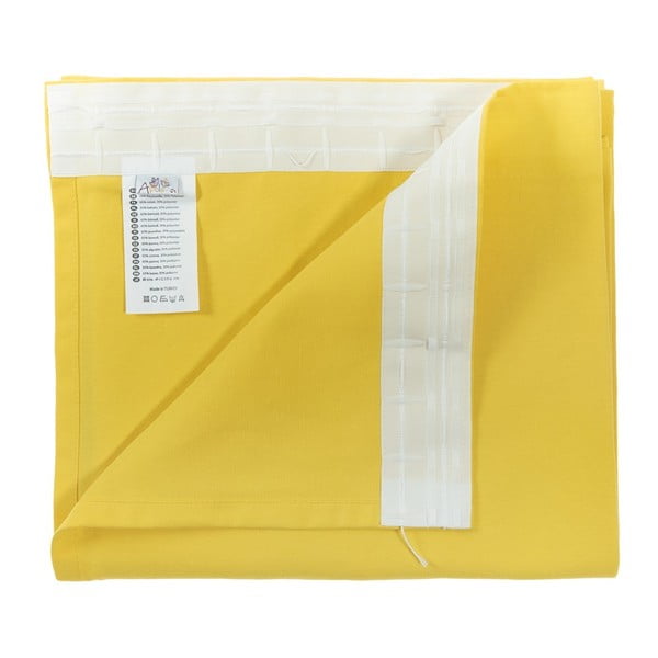 Draperie Mike & Co. NEW YORK Simply Yellow, 170 x 270 cm, galben-image-2