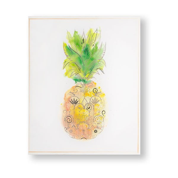 Tablou Graham & Brown Pineapple Tropics, 40 x 50 cm