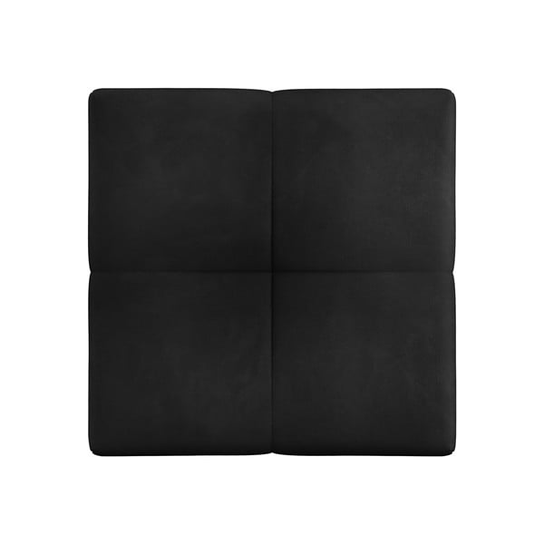 Modul pentru canapea negru cu tapițerie din catifea Rome Velvet - Cosmopolitan Design-image-3