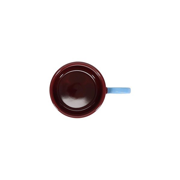 Cană burgundy din gresie ceramică 280 ml Lou – ONA-image-4