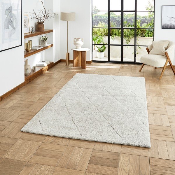 Covor gri deschis 160x230 cm Ideal Shaggy – Think Rugs-image-1