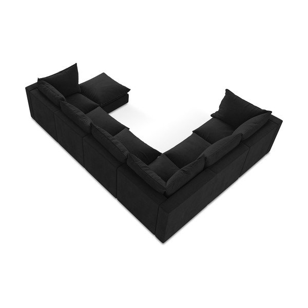 Colțar negru (cu colț pe partea stângă/în formă de "U") Manao – Makamii-image-3