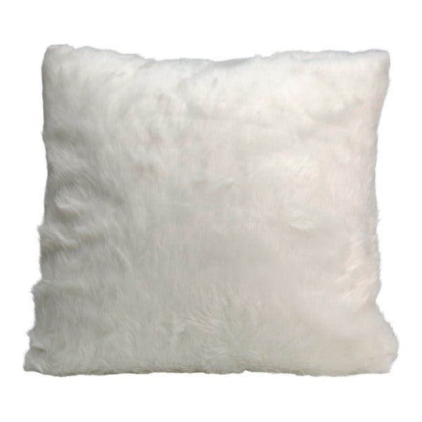 Pernă Mistral Home Imitation Fur White, 48 x 48 cm
