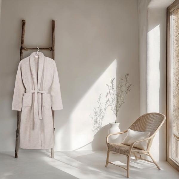 Halat bej XS/S din bumbac Terry – HIP-image-1