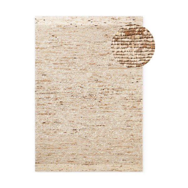 Covor bej țesut manual din lână 200x290 cm Bexley Woolwich – Ted Baker