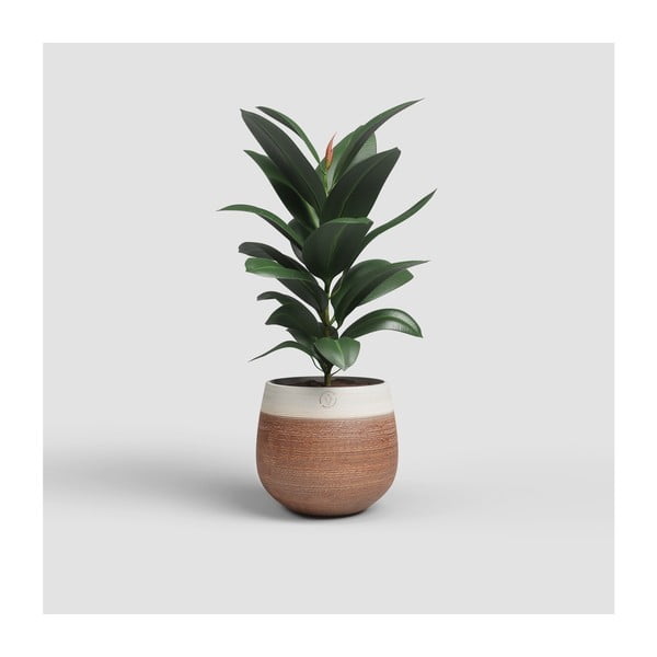 Ghiveci din ceramică făcut manual ø 20 cm Antheia – Artevasi-image-1