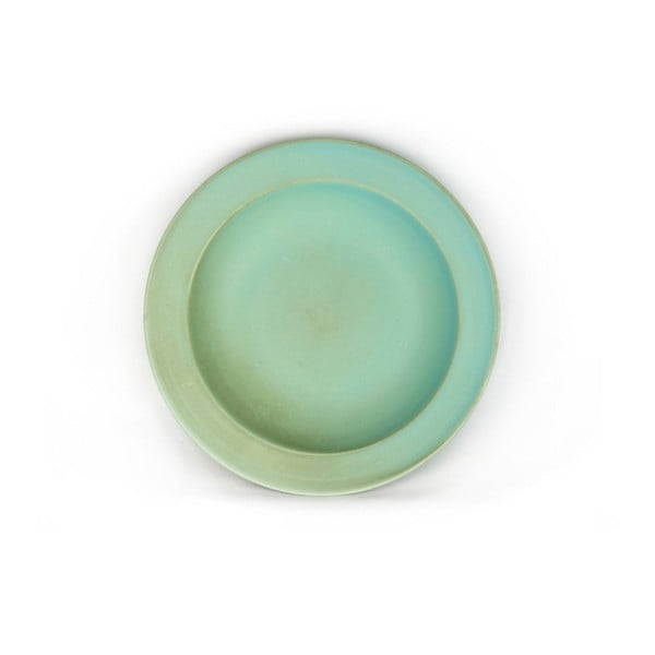 Farfurie ceramică Made In Japan Basic, ⌀ 21,5 cm, albastru - verde
