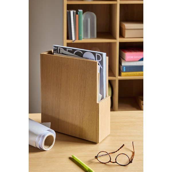Organizator în culoare naturală pentru documente Arkivé – Hübsch-image-2
