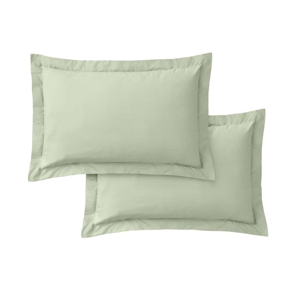 Fețe de pernă 2 buc. din bumbac percal 50x75 cm Cotton Percale – Bianca
