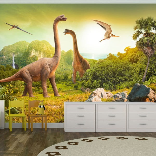 Tapet format mare Artgeist Dinosaurs, 350 x 245 cm
