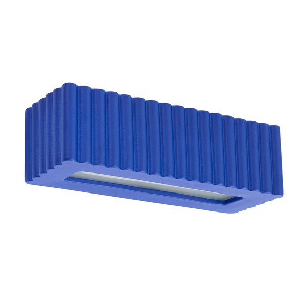 Aplică de perete albastră din ceramică Rivena – Sollux