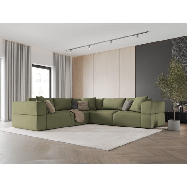 Colțar verde deschis (cu colț variabil) Esther – Milo Casa-image-1