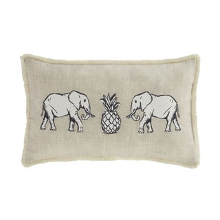 Pernă Pineapple Elephant Tembo, 30 x 50 cm, bej