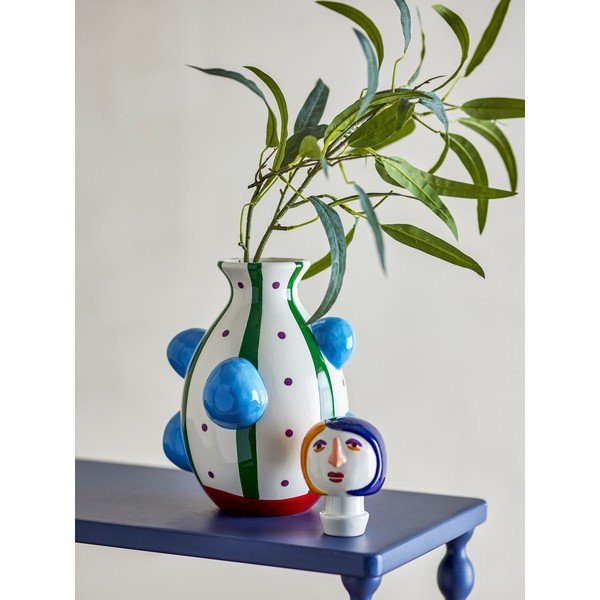 Vază din dolomită pictată manual (înălțime 33 cm) Conneli – Bloomingville-image-1