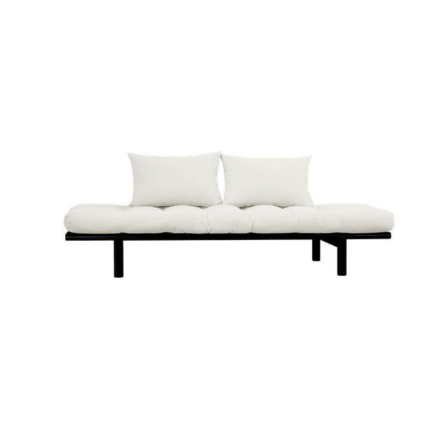 Canapea albă extensibilă 200 cm Pace - Karup Design
