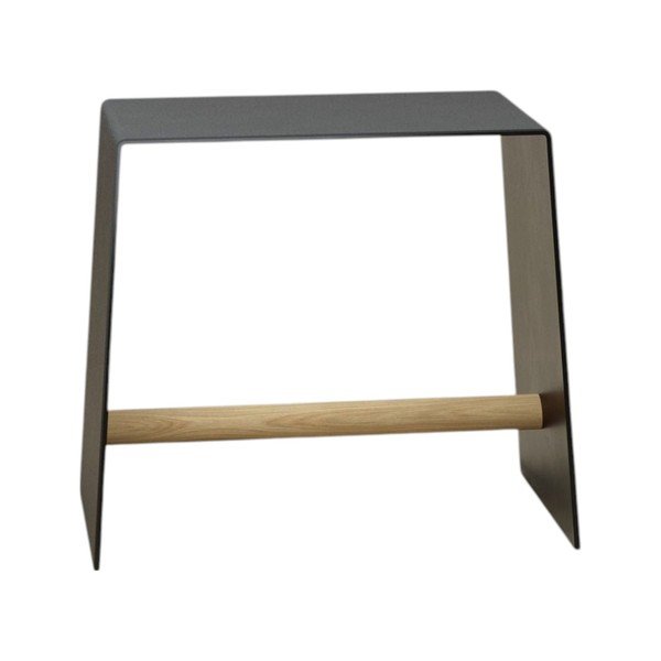 Scaun negru din metal Bull – LIND DNA-image-2
