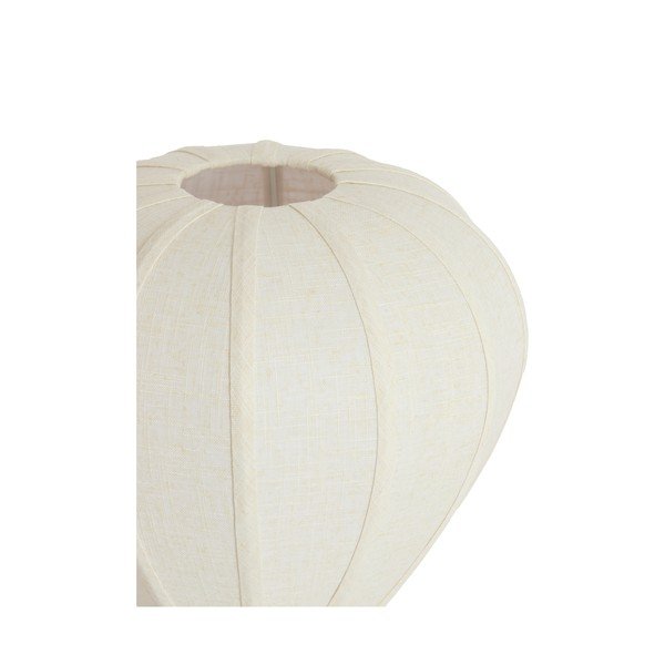 Veioză crem din metal cu abajur textil (înălțime 36 cm) Kyzo – Light & Living-image-3