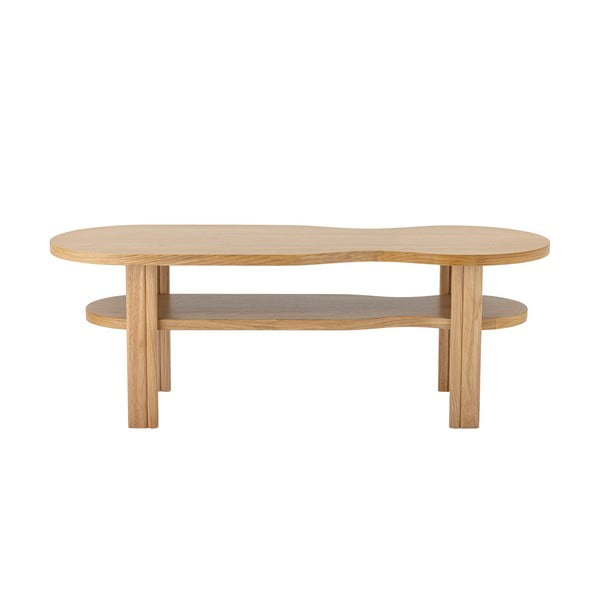 Măsuță de cafea în culoare naturală cu aspect de lemn de stejar 43x120 cm Valria – Bloomingville