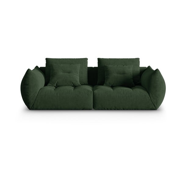 Canapea verde-închis 232 cm Bloom – Micadoni Home