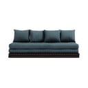 Canapea variabilă Karup Design Chico Petrol Blue, albastru