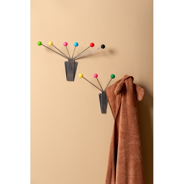 Cuier de perete argintiu din metal  Neptune  – PT LIVING-image-1