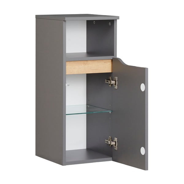 Dulap de baie  gri 30x72 cm Set 357 - Pelipal-image-2