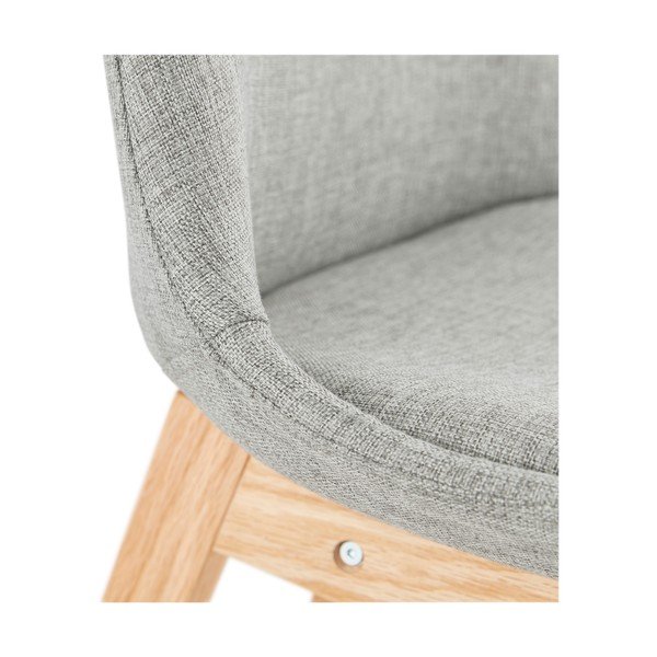 Scaun de bar Kokoon QOOP Mini, înălțime 65 cm, gri-image-1