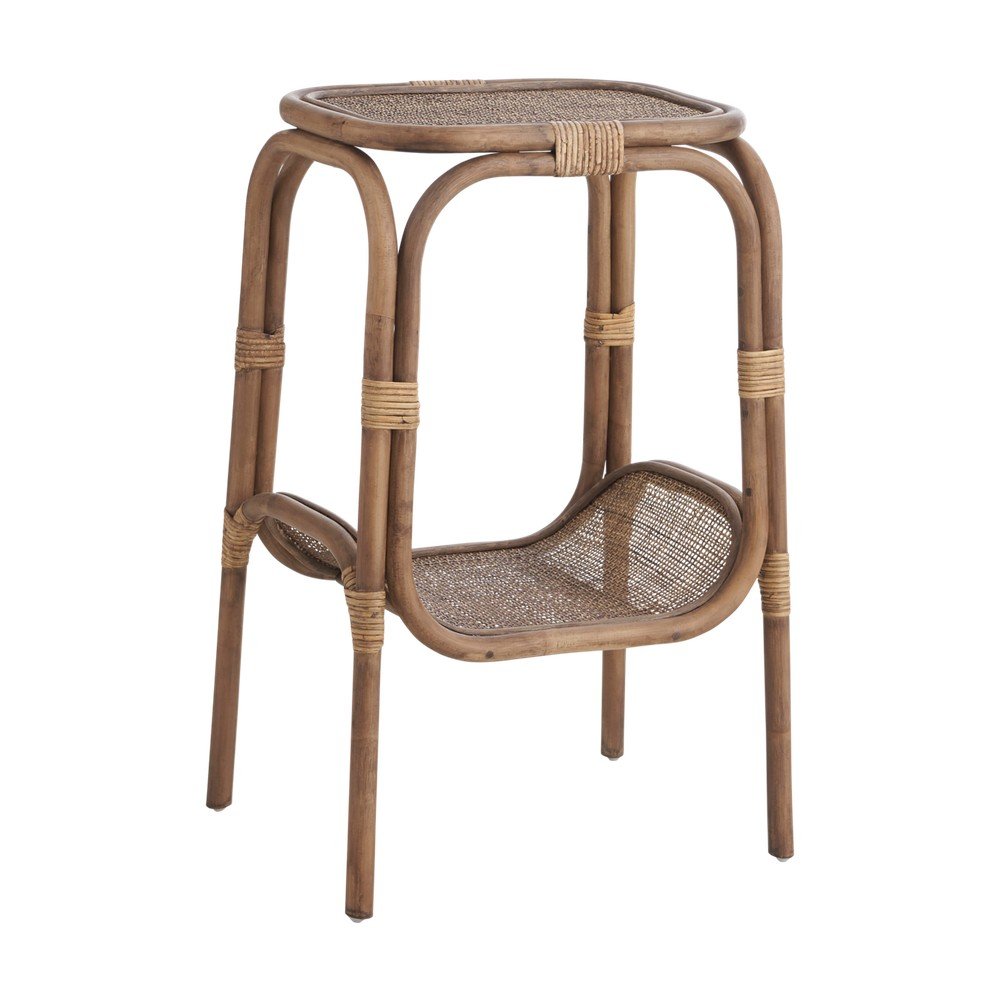 Măsuță auxiliară rotundă din ratan ø 41 cm Magnolia – Ellos Home