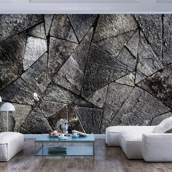 Tapet în format mare Artgeist Pavement Tiles, 200 x 140 cm-image-1