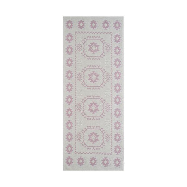 Covor rezistent Vitaus Dahlia, 140 x 200 cm, roz-image-1