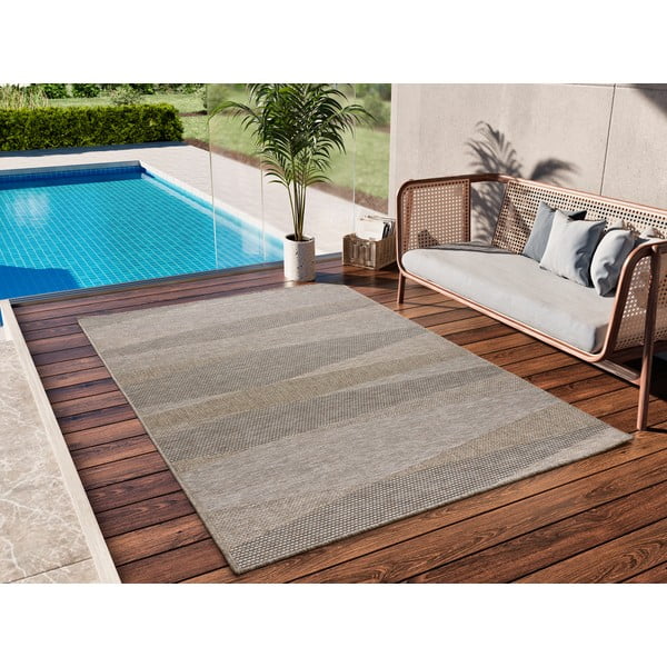 Covor de exterior bej 152x230 cm Oria – Universal-image-1