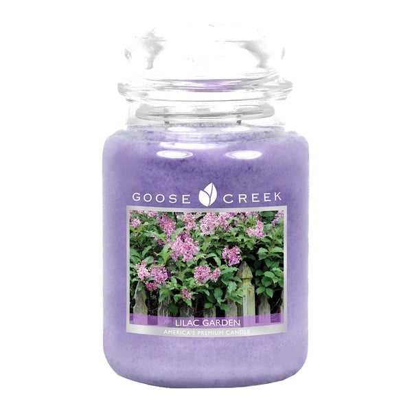 Lumânare parfumată Goose Creek, aromă de liliac, 150 de ore