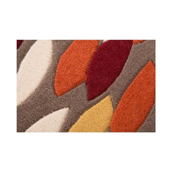 Covor Swirl Ochre-Red, 160 x 230 cm-image-3