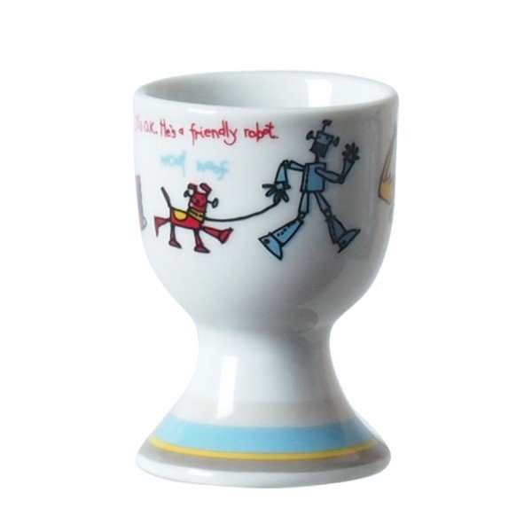 Set copii pentru micul dejun Silly Design Robots-image-1