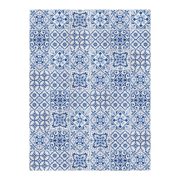 Covor din vinilin Floorart Riviera Azul, 100 x 133 cm