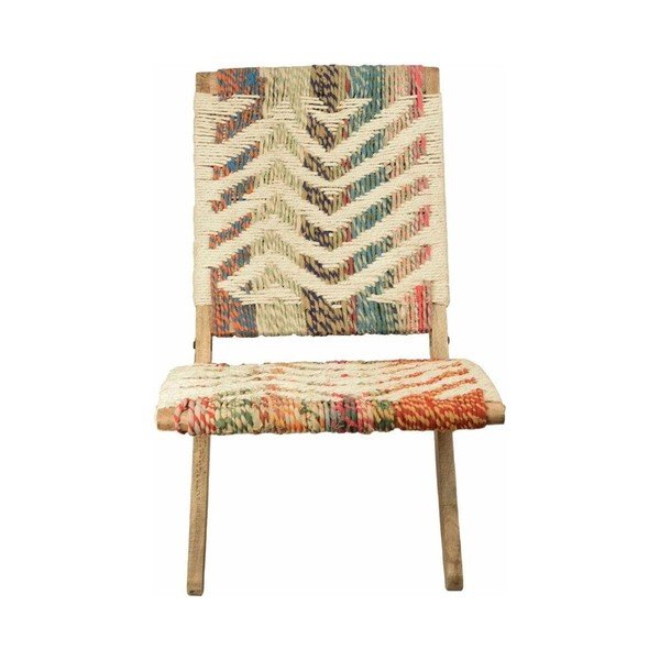 Scaun din lemn de mango Støraa Salem, multicolor-image-1