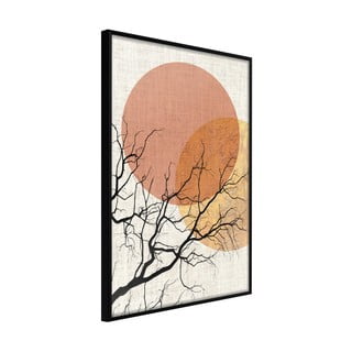 Poster cu ramă Artgeist Gloomy Tree, 30 x 45 cm