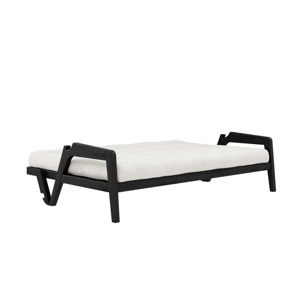 Canapea extensibilă alb/bej 204 cm Grab - Karup Design-image-4