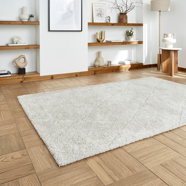 Covor gri deschis 160x230 cm Ideal Shaggy – Think Rugs-image-2