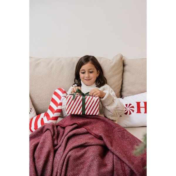 Pernă decorativă 50x30 cm  cu model de Crăciun Candy Cane – Catherine Lansfield-image-4