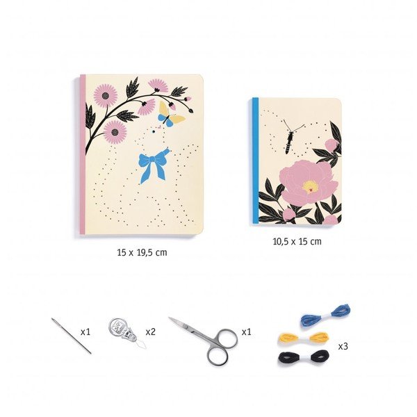 Set broderie DIY Djeco „Grădină poetică”-image-1