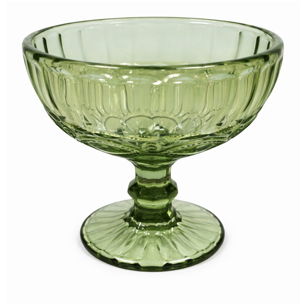 Bol mic verde din sticlă 370 ml Empire – Dakls